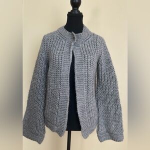 New Cozy Gray Knit Sweater